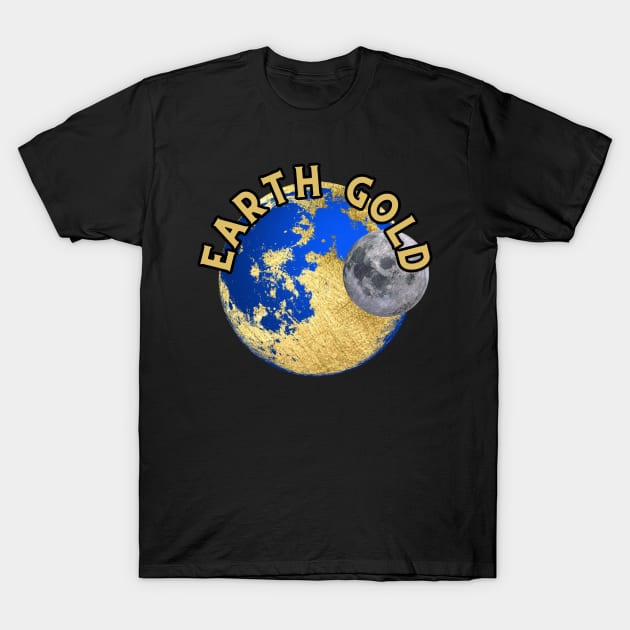 earth gold T-Shirt by sirazgar